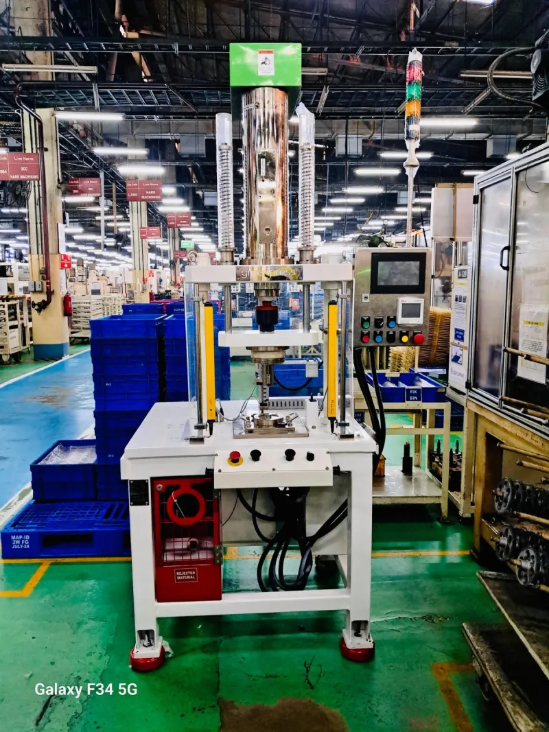GPU0500-250 — 5 Ton Servo Press for Shaft & Gear Pressing