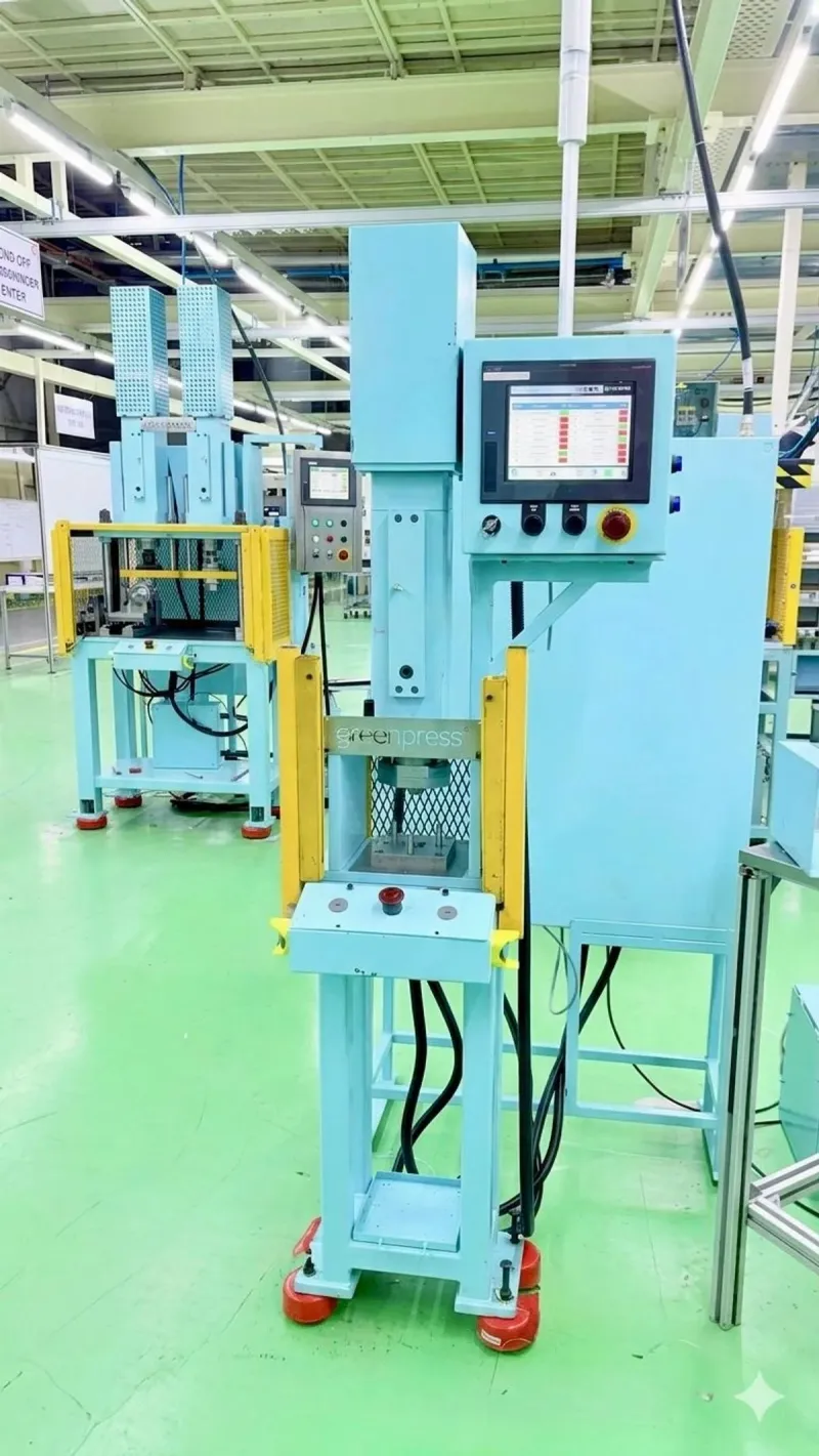 GPU0020-200 — 0.2 Ton Servo Press for Seal Pressing (2-Post)